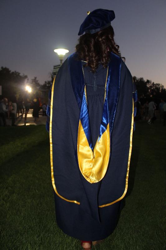 Complete Doctoral Regalia for UC Riverside - Customer Photo From magi m.