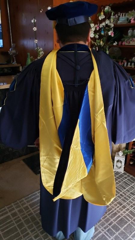 Complete Doctoral Regalia for UC Riverside - Customer Photo From Anonymous