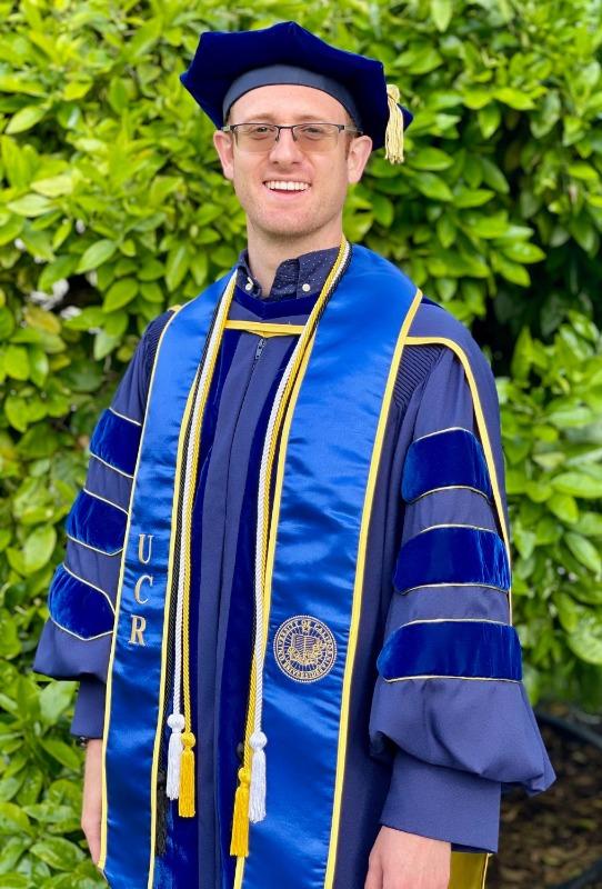 Complete Doctoral Regalia for UC Riverside - Customer Photo From Anonymous