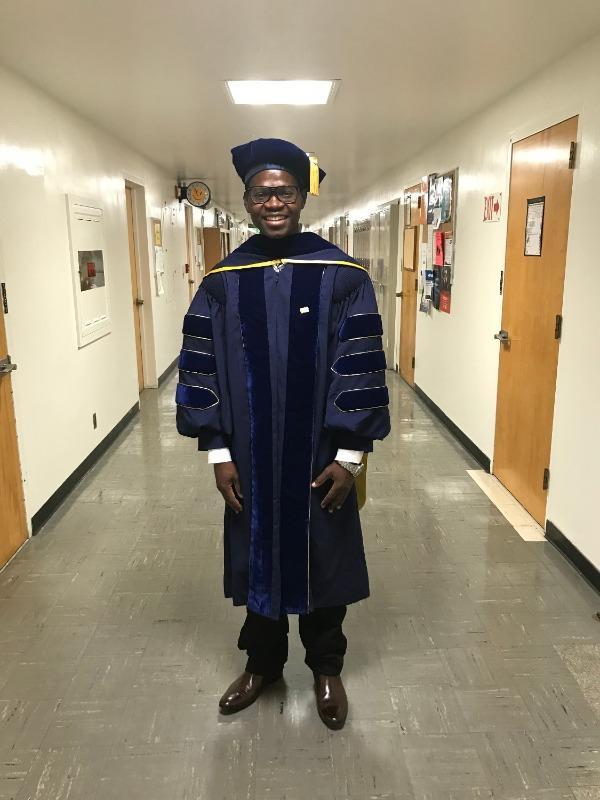 Complete Doctoral Regalia for UC Riverside - Customer Photo From Arsenio N.