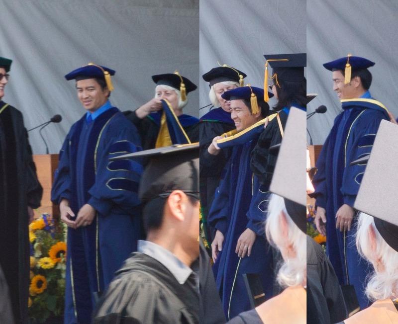 Complete Doctoral Regalia for UC Santa Barbara - Customer Photo From An P.