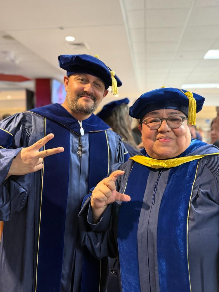 Complete Doctoral Regalia Rental for UCLA - Customer Photo From Anonymous