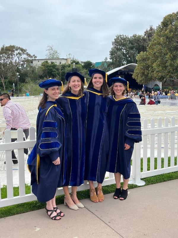 Complete Doctoral Regalia Rental for UC Santa Barbara - Customer Photo From Rebecca Vincent