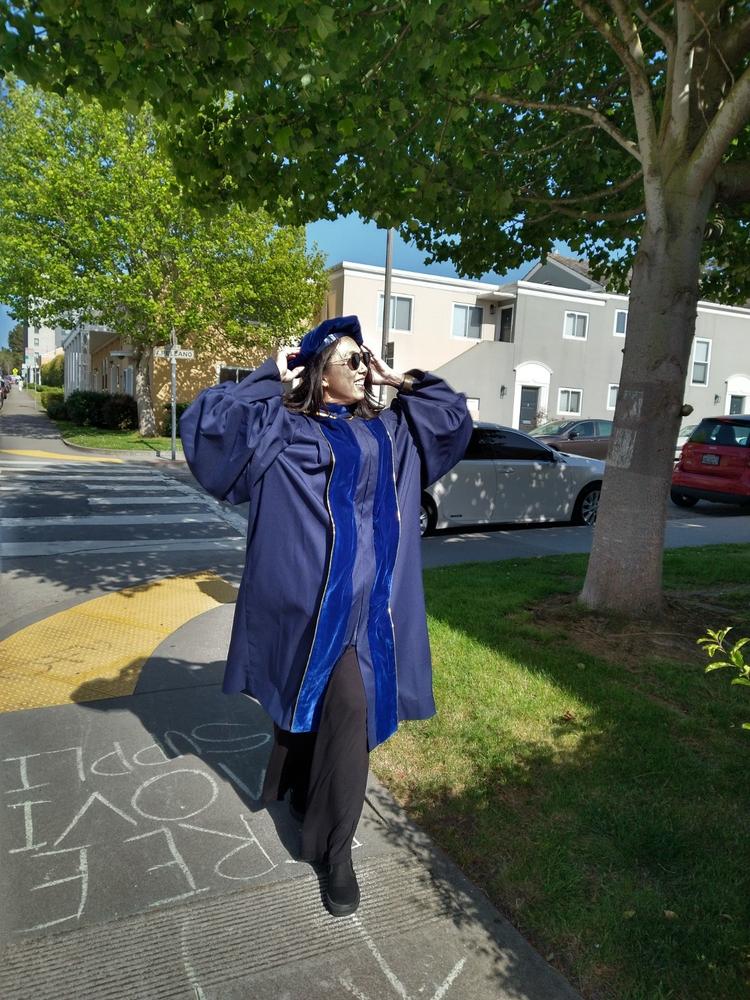 Complete Doctoral Regalia Rental for UC Santa Barbara - Customer Photo From Anonymous