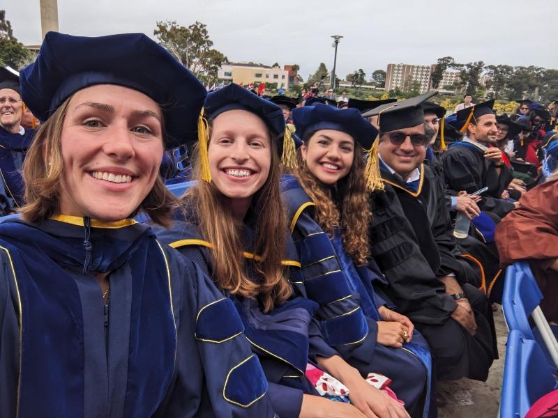Complete Doctoral Regalia Rental for UC Santa Barbara - Customer Photo From Rebecca Vincent