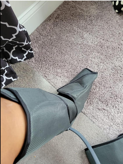 Advanced Leg & Foot Compression Massager for Enhanced Wellness, FIT KING, FT-009A - Customer Photo From Aria