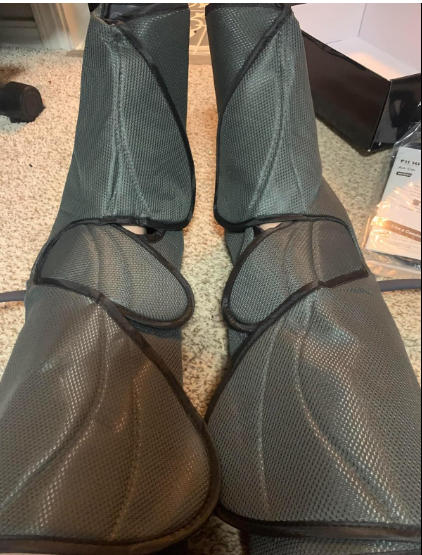 FIT KING Advanced Leg & Foot Compression Massager | FT-009A - Customer Photo From Mark Riggs