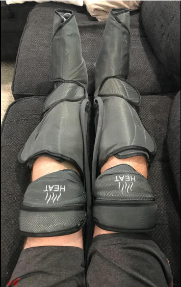 Therapeutic Leg and Foot Massager with Soothing Knee Heat for Ultimate Comfort, FIT KING FT-011A - Customer Photo From Ilyria