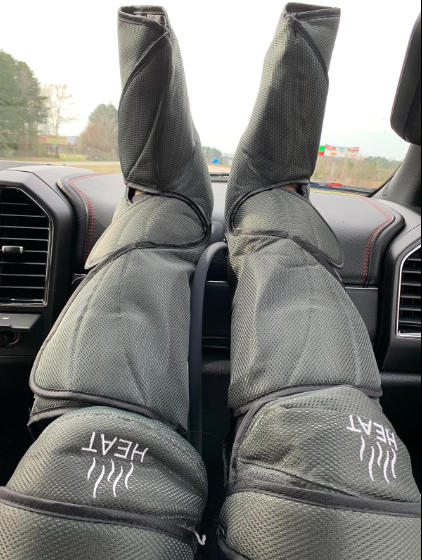 Therapeutic Leg and Foot Massager with Soothing Knee Heat for Ultimate Comfort, FIT KING FT-011A - Customer Photo From Bramble