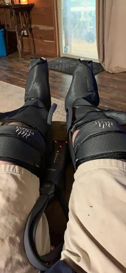 Therapeutic Leg and Foot Massager with Soothing Knee Heat for Ultimate Comfort, FIT KING FT-011A - Customer Photo From Suriel