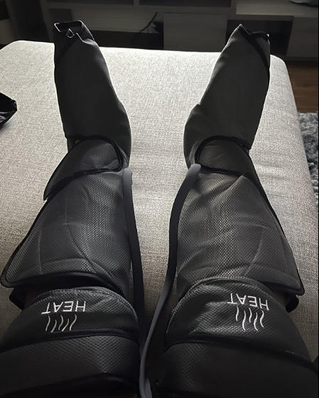 FIT KING Therapeutic Leg and Foot Massager with Knee Heat | FT-011A - Customer Photo From Adelphine
