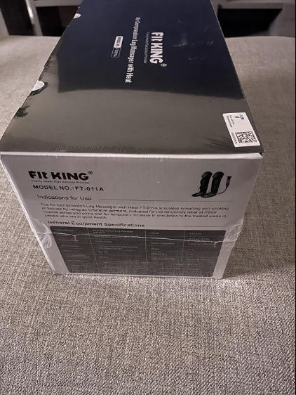 Therapeutic Leg and Foot Massager with Soothing Knee Heat for Ultimate Comfort, FIT KING FT-011A - Customer Photo From Kyrosa