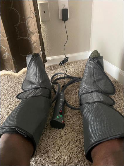 FIT KING Advanced Foot & Leg Compression Massager with Heat Therapy | FT-057A - Customer Photo From Xeltheon