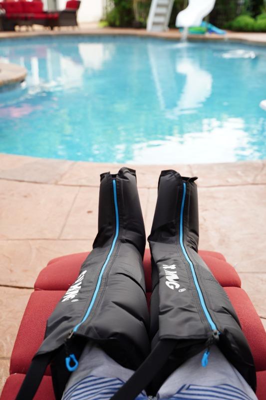 Pro Full Leg Compression Massage Boots - Customer Photo From Adam