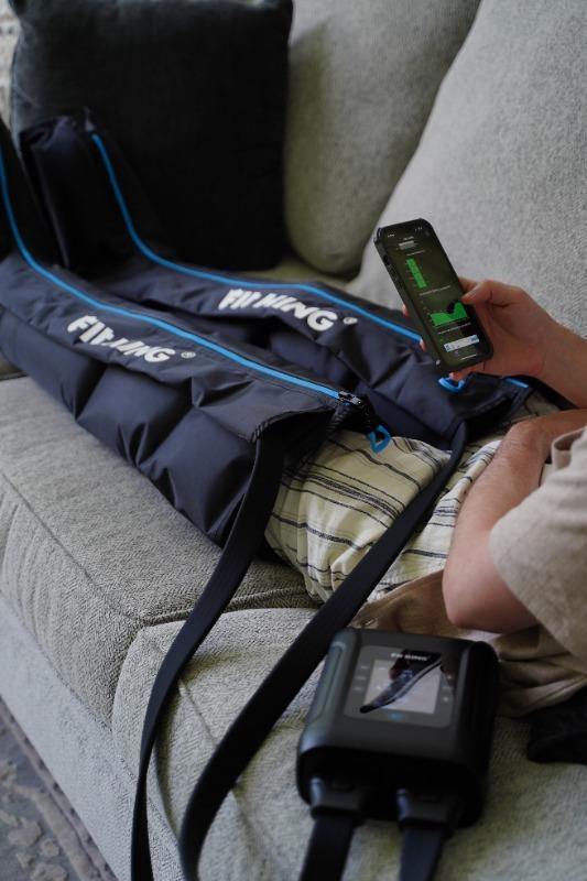 *New* FIT KING Recovery Power Pro Full Leg Compression Massage Boots | FT-091A&109A - Customer Photo From Yousef