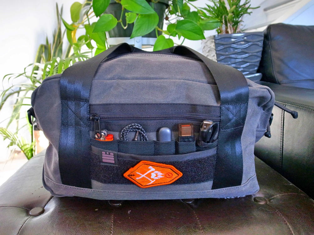 Small Multicam Black Range Bag – Garage Built Gear
