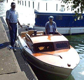 Cruisette Boat Design Plans - Customer Photo From Ernst & Thomas Burkhard