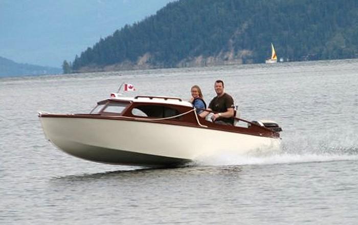 Cruisette Boat Design Plans - Customer Photo From Jim Dyck