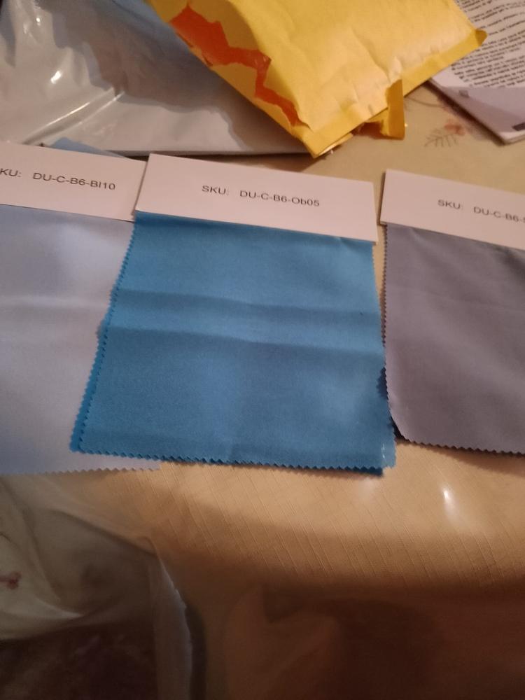 DUNTERY Campioni di chiffon - Customer Photo From domenica giordano
