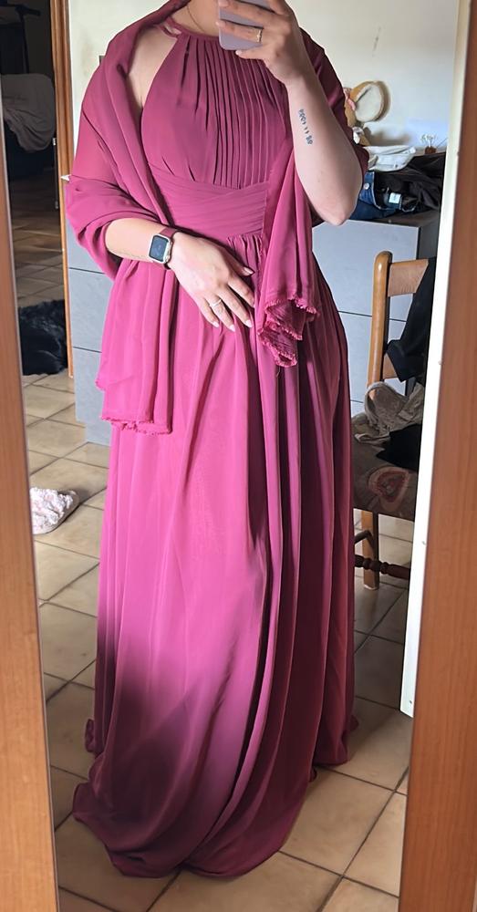 DUNTERY Tessuto Chiffon da 1 metro - Customer Photo From Greta Mariani
