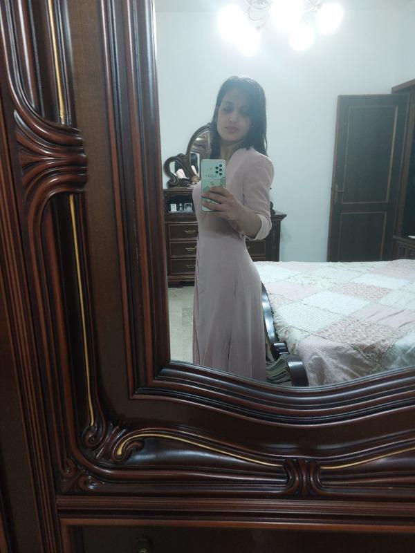 Elegante Giacca Corta in Chiffon - Customer Photo From Laura Littera