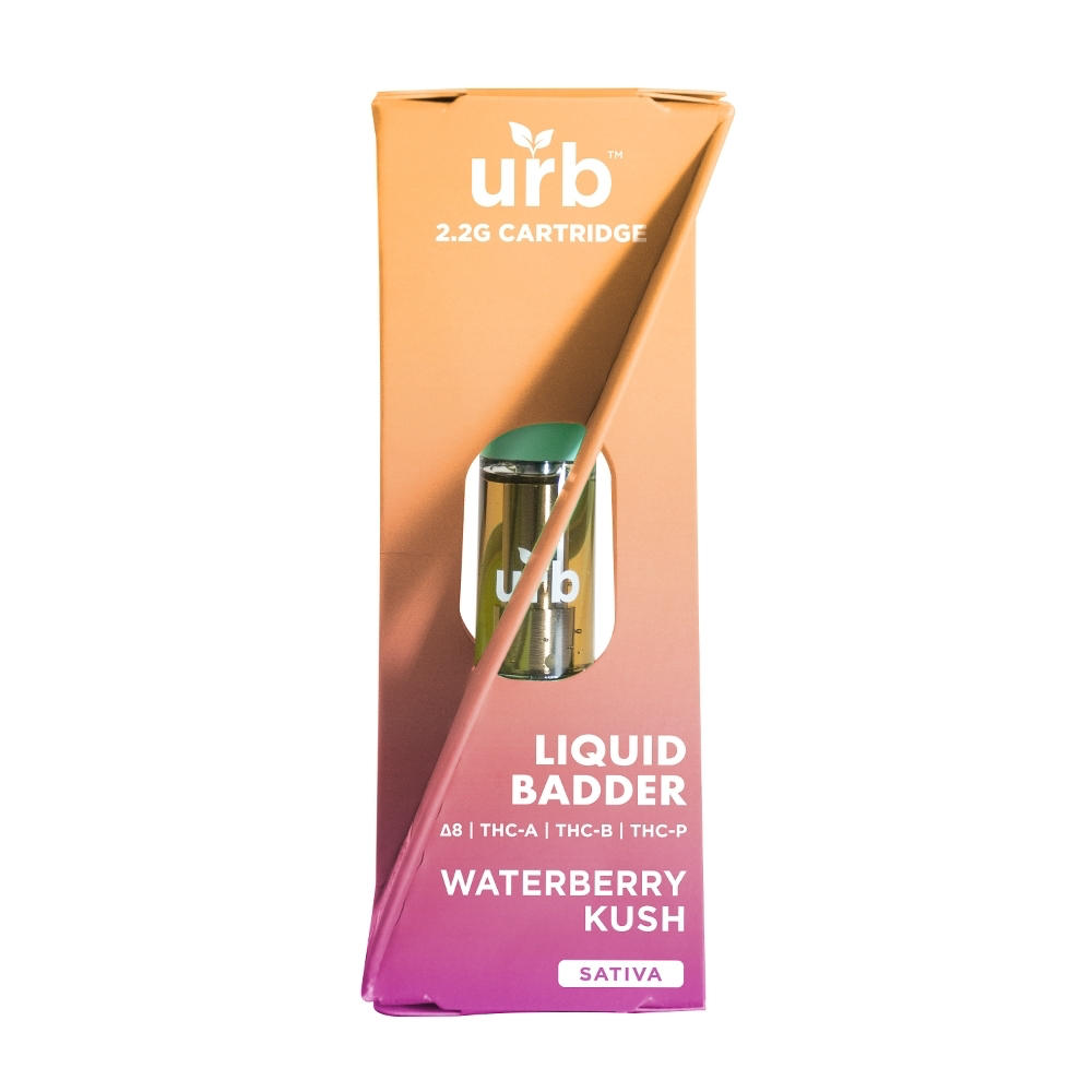 URB Liquid Badder Cartridge 2.2G - Waterberry Kush (Sativa) - Customer Photo From skibidi sigma