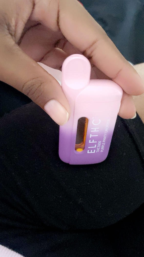 ELF THC Eldarin Blend Disposable 5G - Purple Panty Dropper (Hybrid) - Customer Photo From Princess Riley