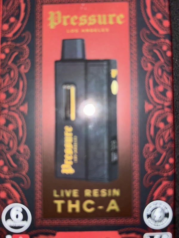 Pressure Live Resin THC-A Disposable 6G - Cherry Crush (Hybrid) - Customer Photo From Edgar segovia