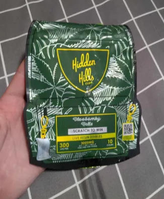 Hidden Hills Live Resin Belts 3000mg - Bloobomby Belts - Customer Photo From Lucas Bender