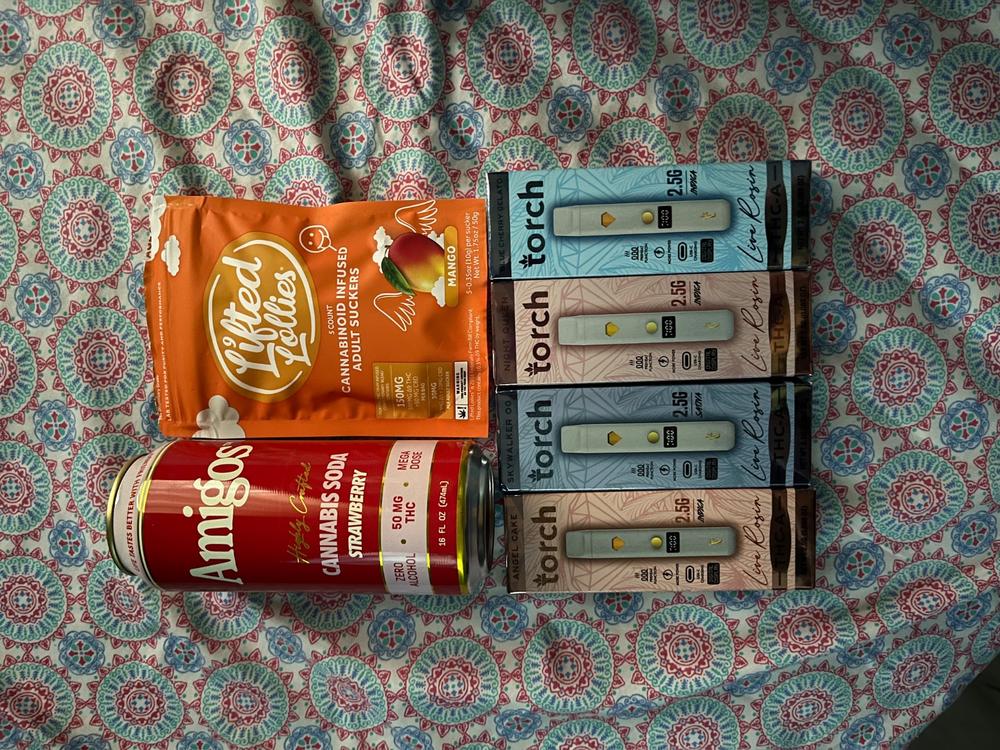 Torch Live Rosin Disposable Bundle | 10G - Customer Photo From Geoffrey Castillo