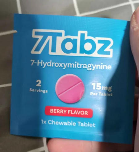 7Tabz 7-OH Pure Extract Tablets 15mg - Berry - Customer Photo From Lucas Bender