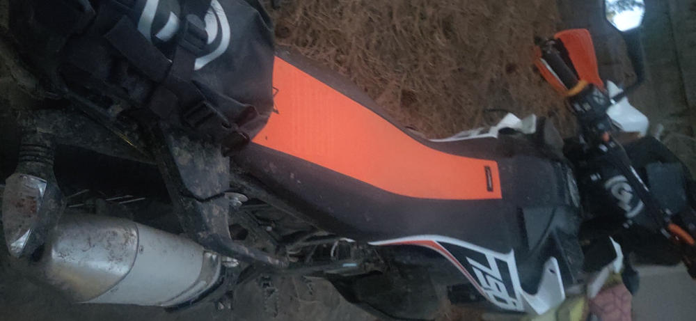 KTM High Seat (Orange/Black) 790/890 Adv/R 2019-2022 - KTM Twins