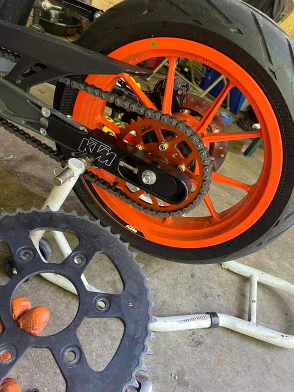 KTM Rear Sprocket (42T46T) 390 Adv/Duke/RC 20142020 KTM Twins