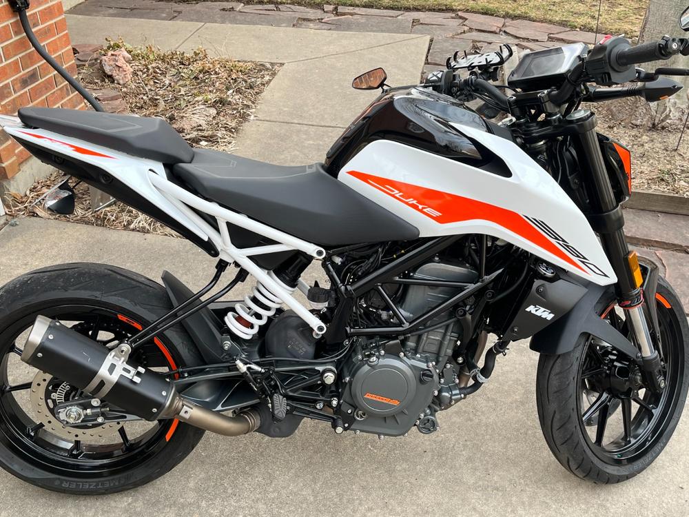 KTM390duke サイレンサーブラケット KTM Silencer Bracket 390 Duke 2018-2023 - KTM Twins