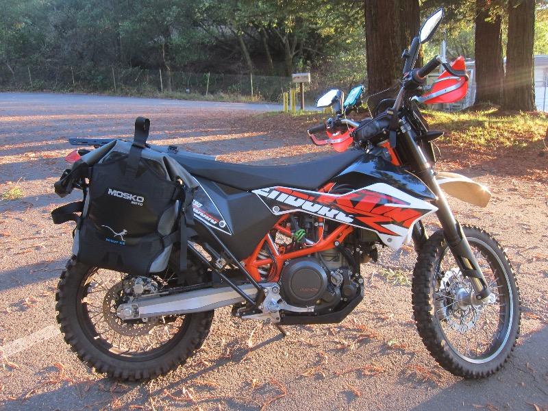 ktm 690 luggage system