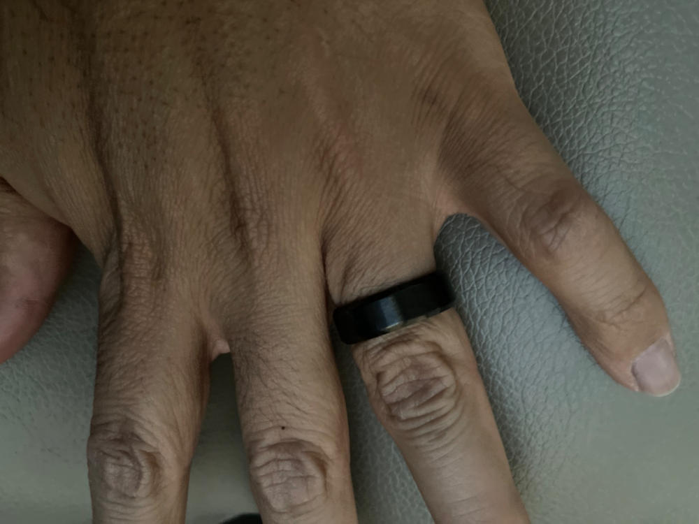 The Titan Ring - Black - Customer Photo From Joe Mendoza