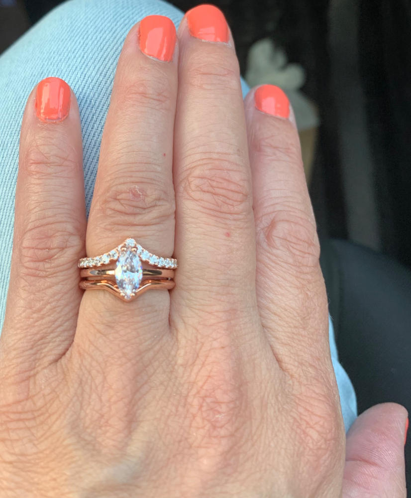 The Cambria - Rose Gold - Customer Photo From Krista Perry