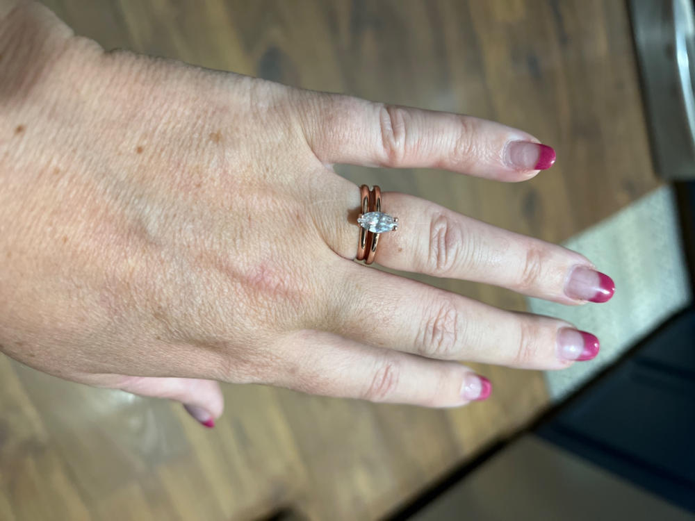 The Cambria - Rose Gold - Customer Photo From Beth Liedtke