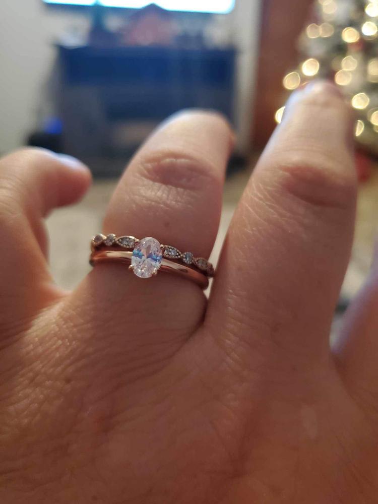 The Ava - Rose Gold - Customer Photo From Jess