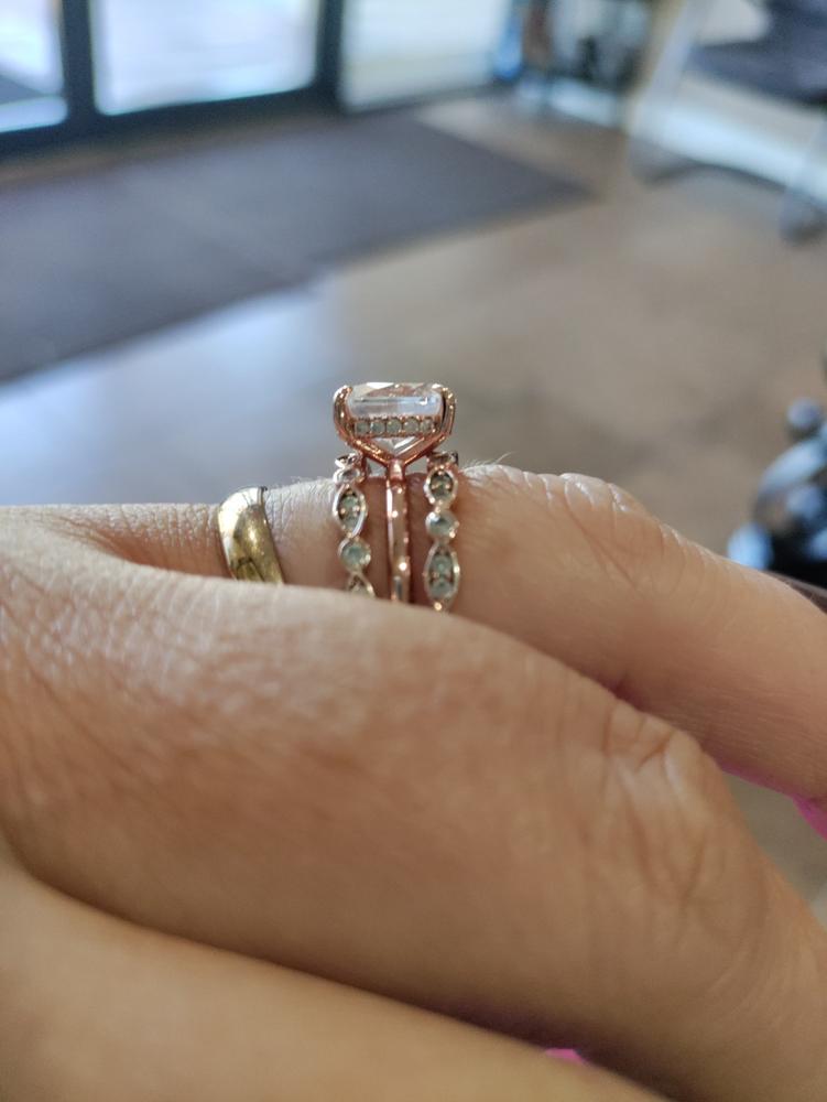 The Bella - Rose Gold - Customer Photo From crystal perez