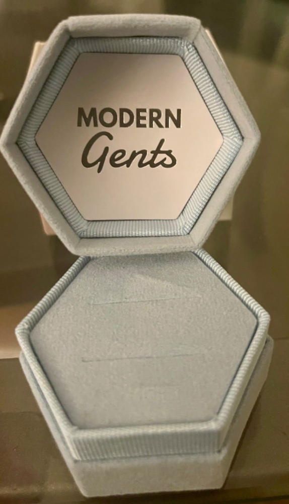 Modern Ring Box - Customer Photo From Vered Levi
