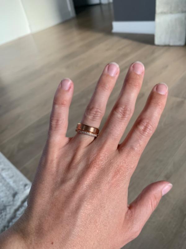 The Infinity - Rose Gold - Customer Photo From Hayley Hanley
