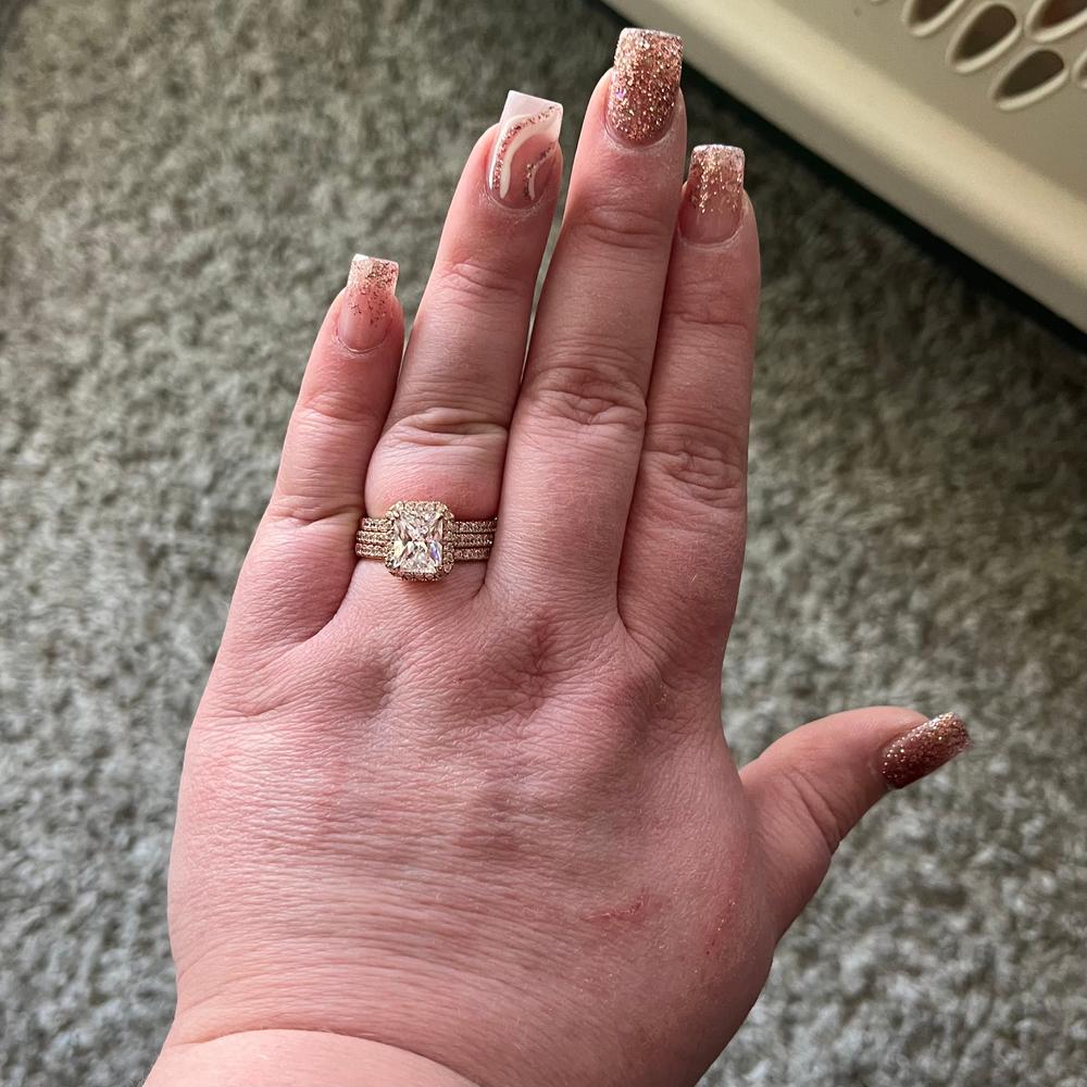 The Serena - Rose Gold - Customer Photo From Stephanie S.