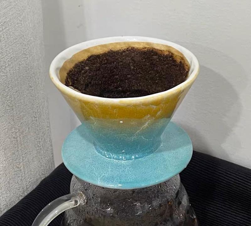 VORTEX ceramic pour over coffee dripper - Customer Photo From Margot 