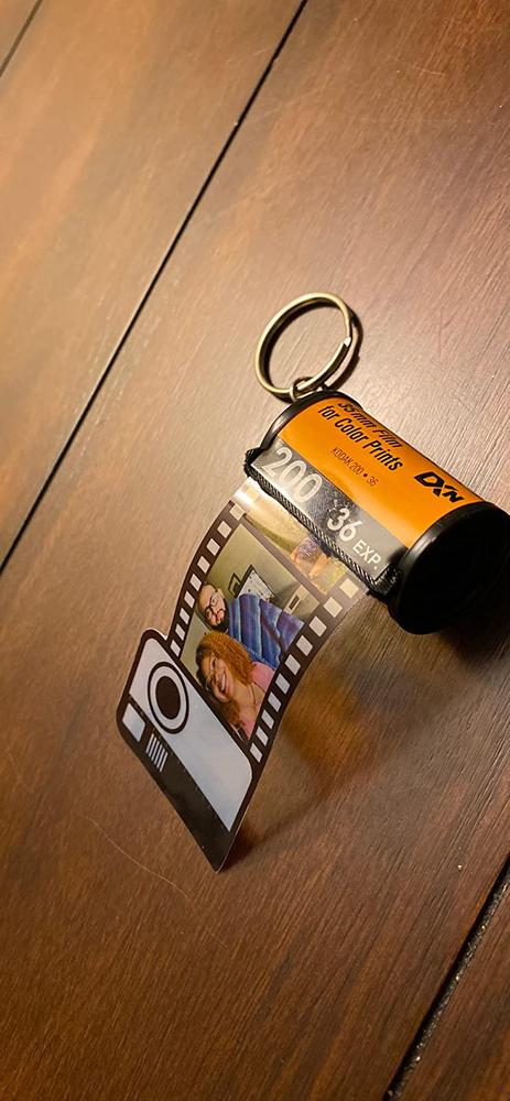 Personal Film Roll Keychain - Customer Photo From Kiana