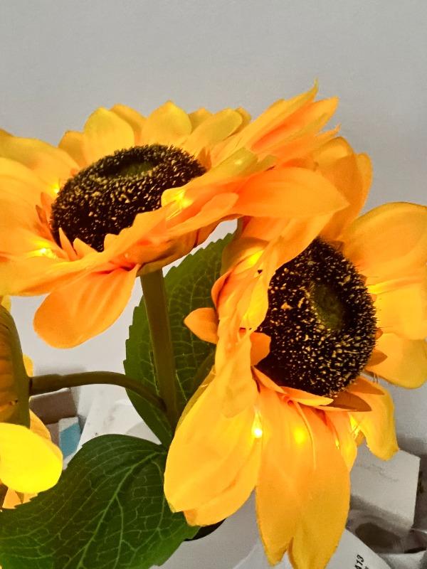 Sunflower Lamp - Customer Photo From Katalina