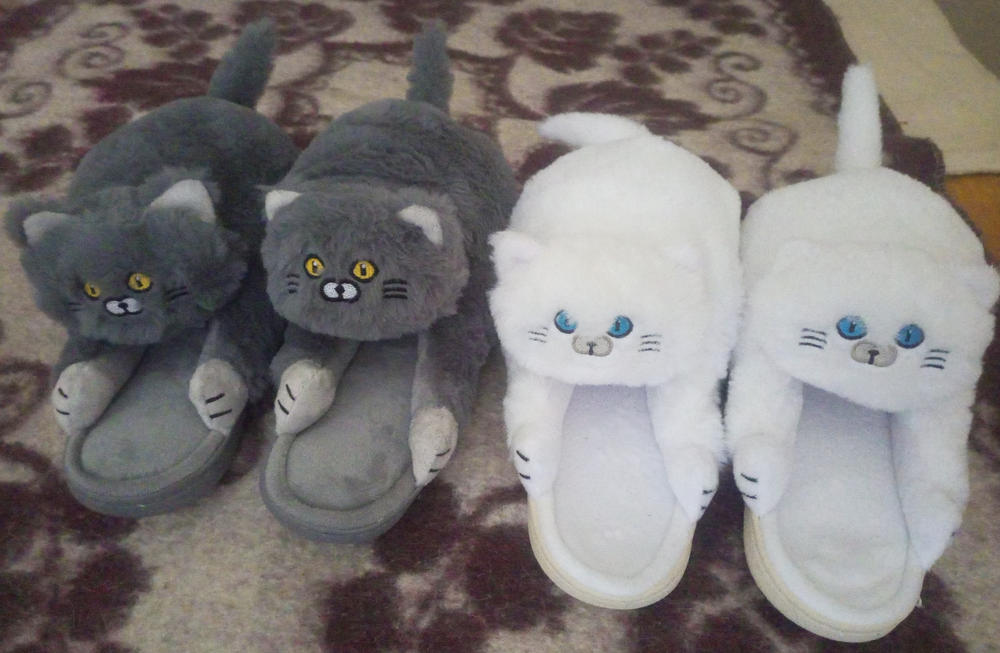 Hug Cat Slippers - Customer Photo From Rubi