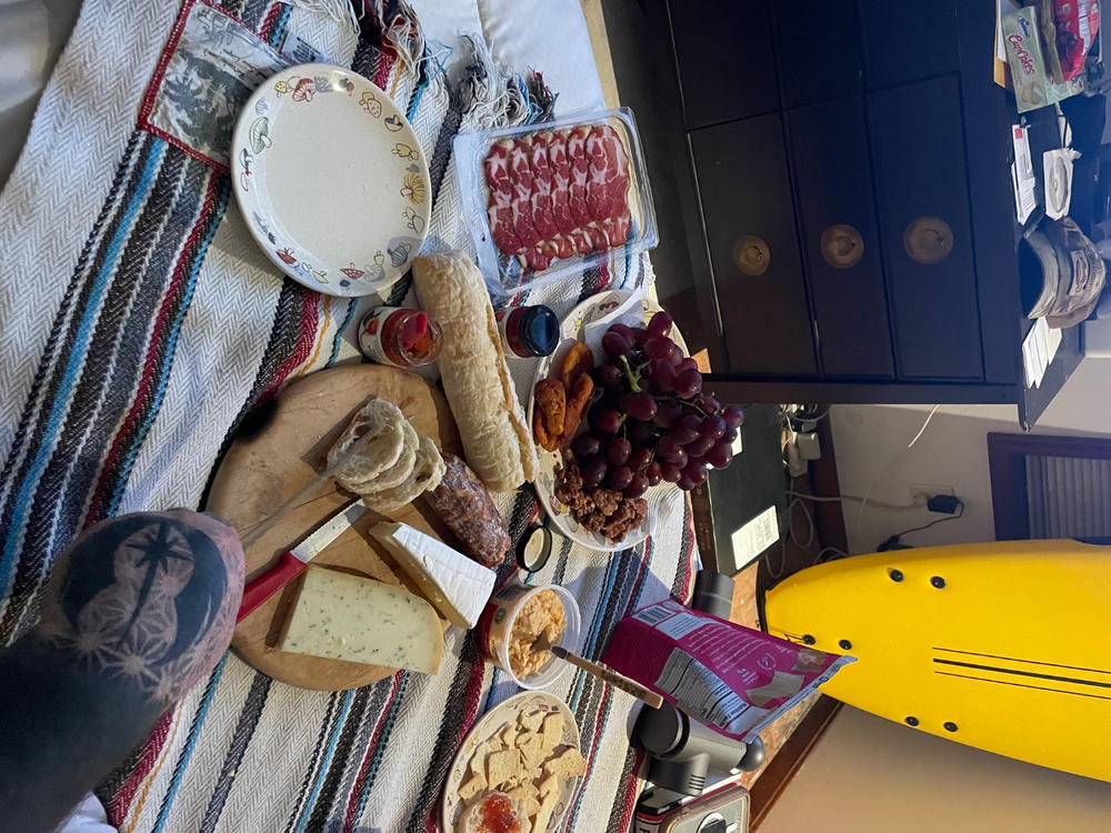 AppyHour Box + Free Brie for a Year - Customer Photo From Candace Capoferri
