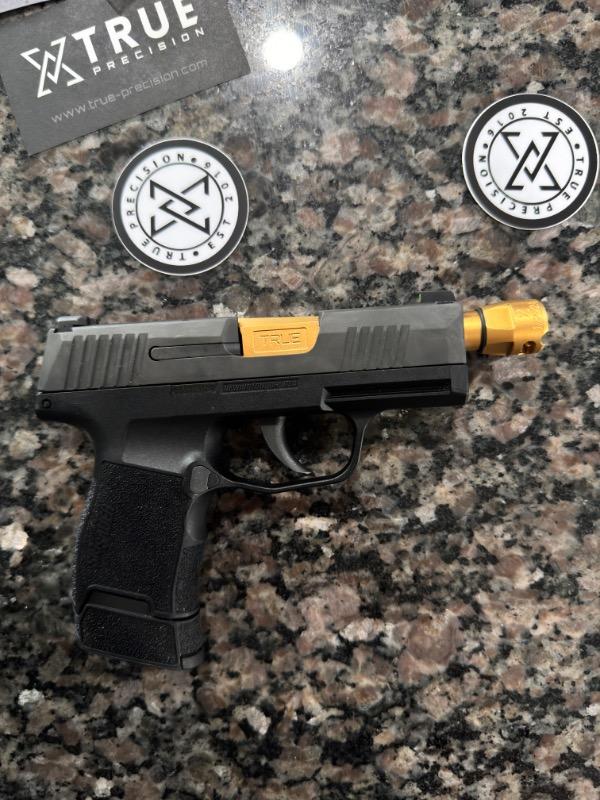 Sig P365 1/2x28 Threaded Barrels for 3.1" 9mm Pistols - Customer Photo From stuart Shaver