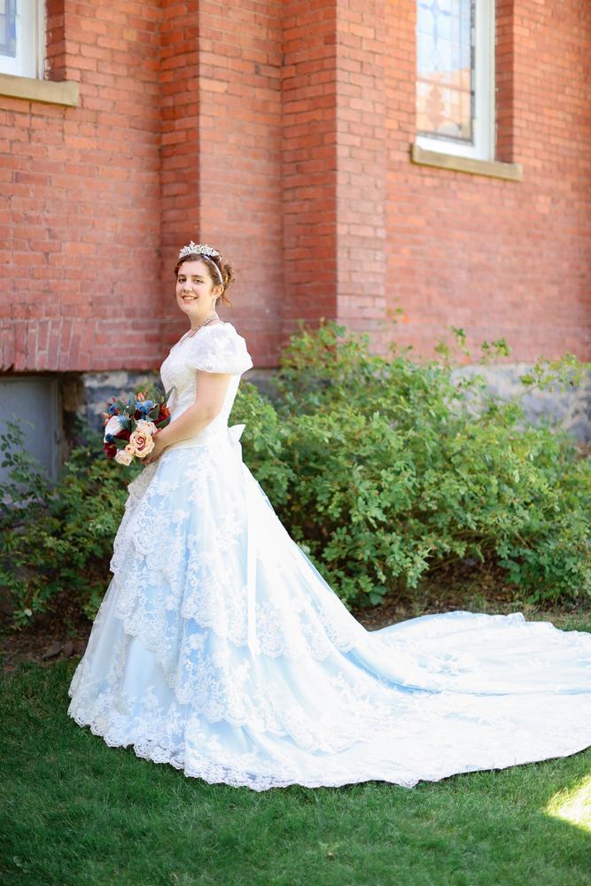 Cinderella style clearance wedding dress